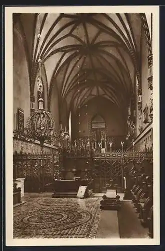 AK Marienburg-Malbork, Marienkirche im Hochschloss