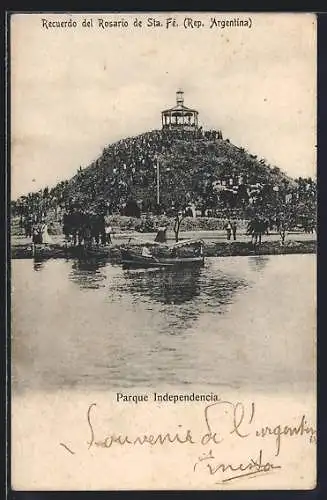 AK Rosario de Sta. Fé, Recuerdo, Parque Independencia