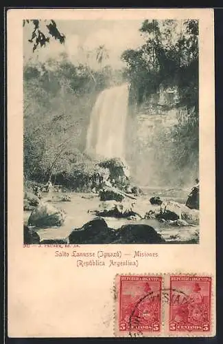 AK Misiones, Iguazú, Salto Lanusse