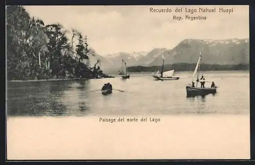 AK Lago Nahuel Huapi, Paisage del norte del Lago