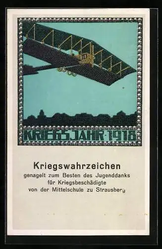 AK Strausberg, Nagelung eines Kriegswahrzeichens zum Besten des Jugenddanks für Kriegsbeschädigte von der Mittelschule