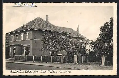 AK Rehburg, Geschäftshaus Wilhelm Grote