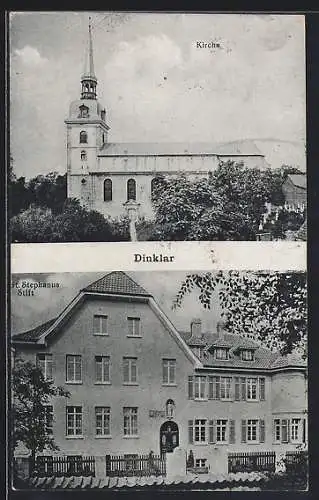 AK Dinklar, St. Stephanus-Stift und Kirche