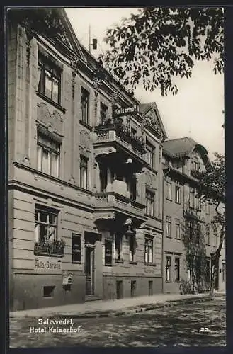 AK Salzwedel, Hotel Kaiserhof