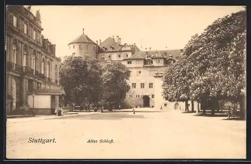 AK Stuttgart, Altes Schloss