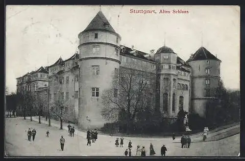 AK Stuttgart, Altes Schloss