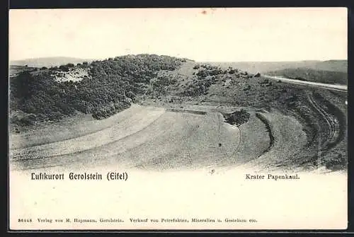 AK Gerolstein /Eifel, Krater Papenkaul