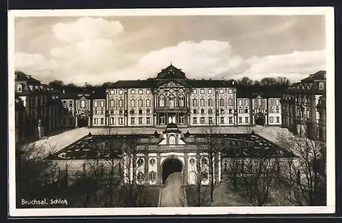 AK Bruchsal, Schloss mit Anlagen