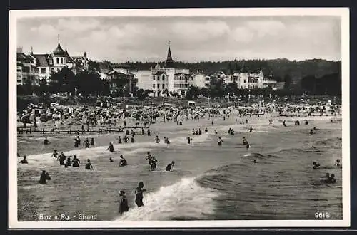 AK Binz, Szene am Strand