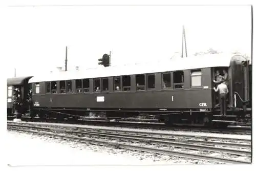Fotografie Eisenbahn Rumänien Caile Ferate Române, Passagier-Waggon