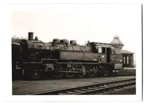 Fotografie unbekannter Fotograf, Ansicht Goslar, Deutsche Bahn, Dampflok, Lokomotive Nr. 93 526 am Betriebswerk