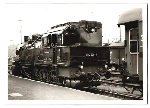 Fotografie Deutsche Reichsbahn DDR, Dampflok, Lokomotive Nr. 094 540-2