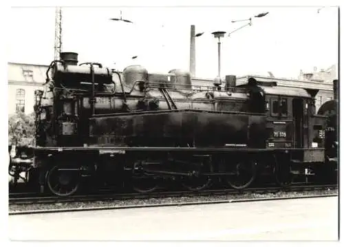 Fotografie Horst Golzsch, Leipzig, Deutsche Reichsbahn DDR, Dampflok, Lokomotive Nr. 75 539