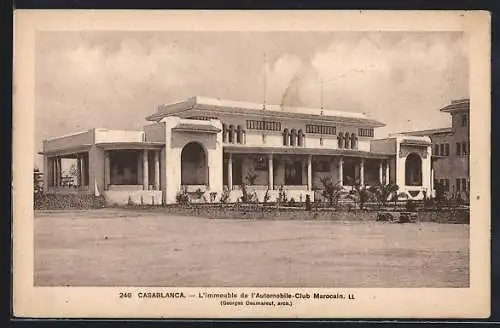 AK Casablanca, L`immeuble de l`Automobile-Club Marocain