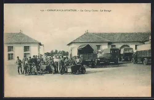 AK Casablanca, Aviation, Le Camp Cazes, Le Garage