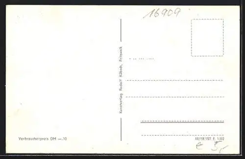 AK Wittstock a. d. Dosse, Ortsansicht, Strassenpartie