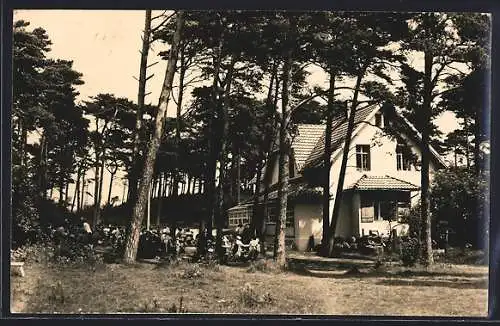 AK Hiddensee, Ferienheim Zum Klausner auf dem Dornbusch