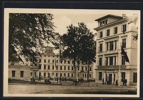 AK Heiligendamm, Gasthaus Haus Mecklenburg und Haus Berlin