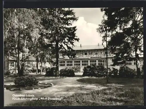 AK Lubmin, FDGB-Erholungsheim Adolf Diesterweg