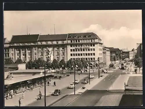 AK Berlin, Friedrichstrasse / Ecke Unter den Linden