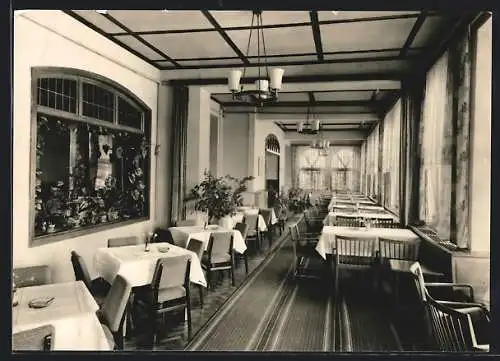 AK Heiligendamm, Hotel Fritz-Reuter-Haus, Innenansicht