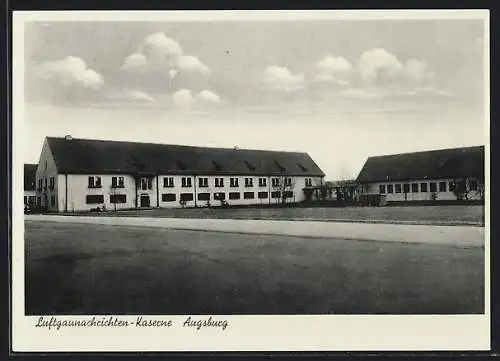AK Augsburg, Luftgaunachrichten-Kaserne, Wohngebäude