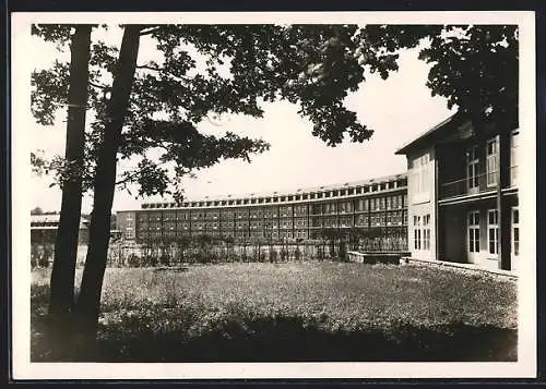 AK Halle-Dölau, Ansicht vom Luftwaffenlazarett