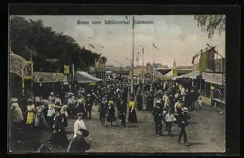 AK Hannover, Schützenklause Fritz Stegen auf dem Schützenfest