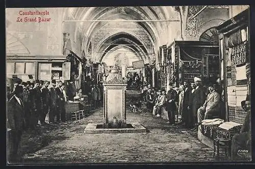 AK Constantinople, Le Grand Bazar