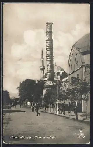 AK Constantinople, Colonne brûlée