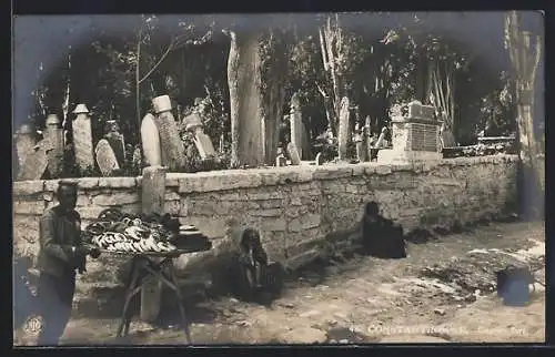 AK Constantinople, Cimetière Turc