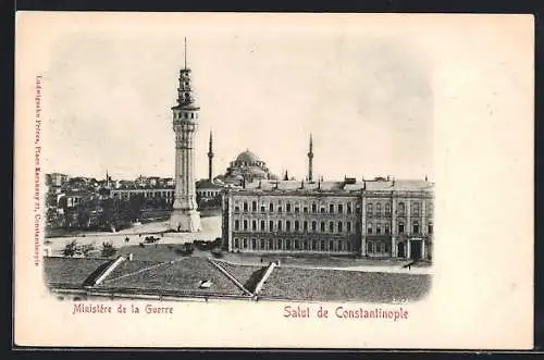 AK Constantinople, Ministére de la Guerre