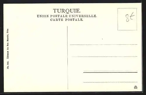 AK Constantinople, Extérieur du Musée Impérial