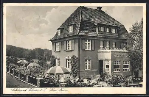 AK Schieder i. L., Gasthaus Haus Krone