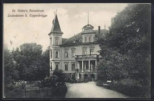 AK Lindenbrunn / Coppenbrügge, Dr. Netter`s Sanatorium