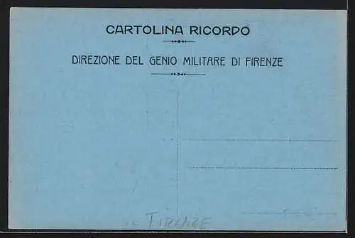 Künstler-AK Firenze, 51o Anniversario della resa di Gaeta 1912