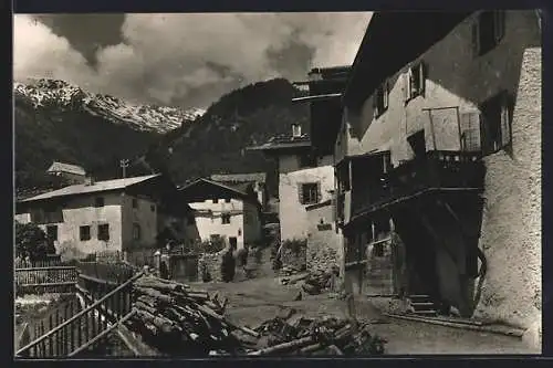 AK Taufers /Vinschgau, Teilansicht mit Bergen