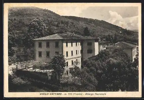 AK Vigolo Vattaro /Trento, Albergo Nazionale