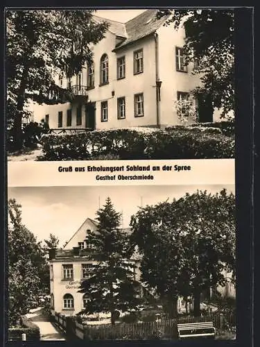 AK Sohland / Spree, Gasthof Oberschmiede