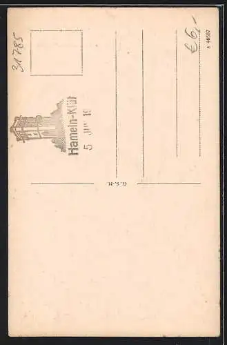 AK Hameln a. d. Weser, Klütturm mit altem Festungsbrunnen