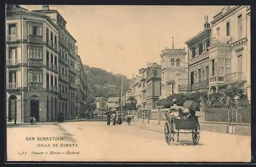 AK San Sebastian, Calle de Zubieta