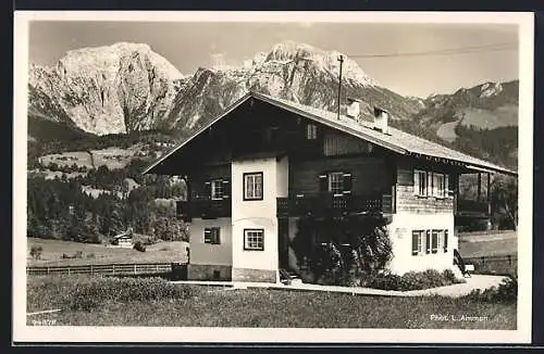 AK Berchtesgaden-Schönau, Landhaus und Pension Mooslehenklause