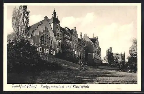 AK Frankfurt a. O., Realgymnasium und Kleistschule