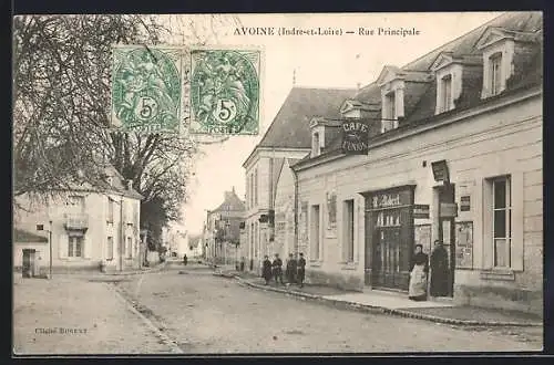 AK Avoine, Rue Principale