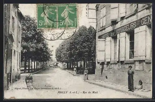 AK Abilly, Rue du Mail