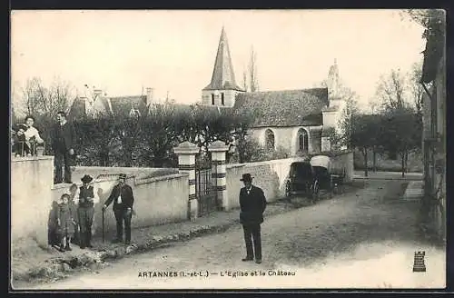 AK Artannes, L'Eglise et le Château