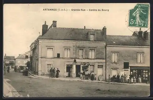 AK Artannes, Grande Rue, Centre du Bourg