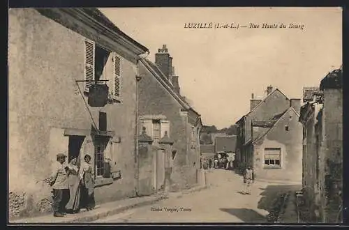 AK Luzillé, Rue Haute du Bourg