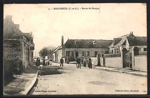 AK Montreuil, Route de Reugny