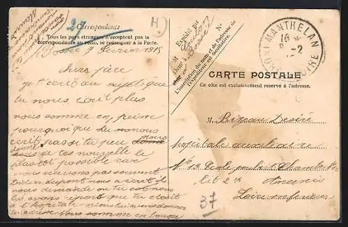 AK Manthelan, Rue Nationale